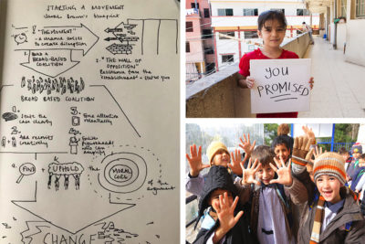 How Theirworld's bold campaigning style has helped to drive global education change