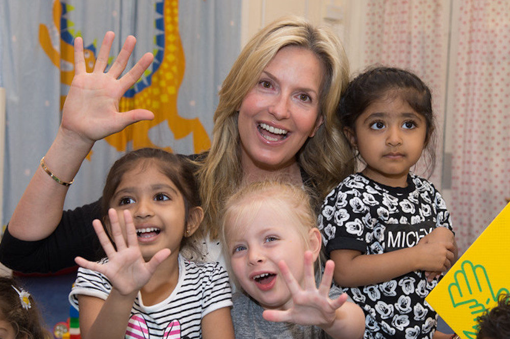 Penny Lancaster Backs 5for5 Campaign For Early Years Care Theirworld